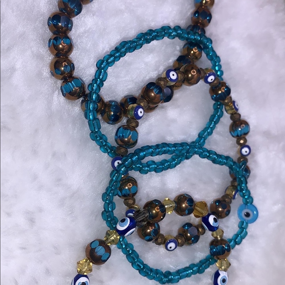Bronze & Teal Set